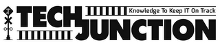 TJ TECHJUNCTION KNOWLEDGE TO KEEP IT ON TRACK logo