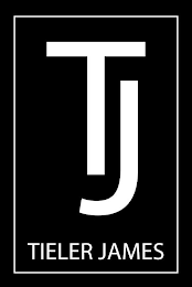 TJ TIELER JAMES logo