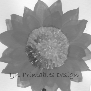 TJK PRINTABLES DESIGN logo