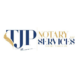 TJP NOTARY SERVICES LLC NOTARY MADE EASY logo