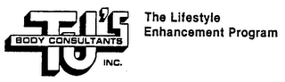 TJ'S BODY CONSULTANTS INC. FOR LIFESTYLE ENHANCEMENT logo