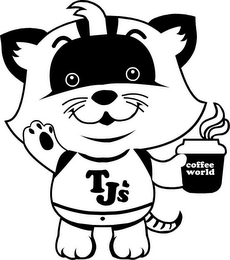 TJ'S COFFEE WORLD logo