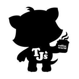 TJ'S COFFEE WORLD logo
