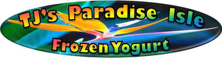 TJ'S PARADISE ISLE FROZEN YOGURT logo