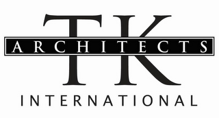 TK ARCHITECTS INTERNATIONAL logo