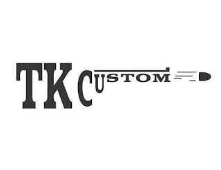 TK CUSTOM logo