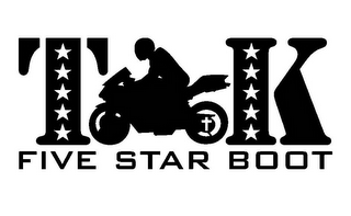 TK FIVE STAR BOOT logo