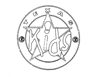 TK TEXAS KIDS logo