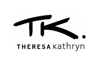 TK. THERESA KATHRYN logo