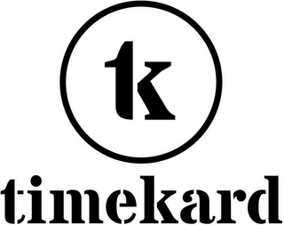 TK TIMEKARD logo