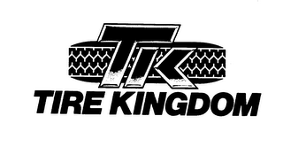 TK TIRE KINGDOM logo