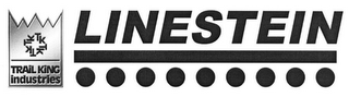 TK TK TK TK TRAIL KING INDUSTRIES LINESTEIN logo