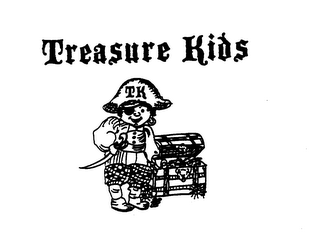 TK TREASURE KIDS logo