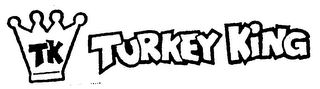 TK TURKEY KING logo