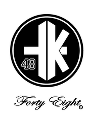 TK48 FORTY EIGHT TK logo