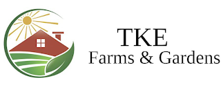 TKE FARMS & GARDENS logo