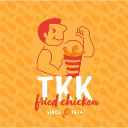 TKK FRIED CHICKEN SINCE 1974 logo