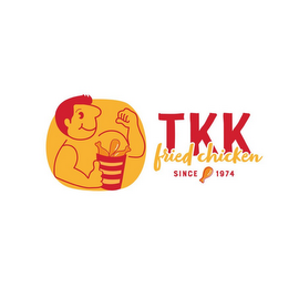 TKK FRIED CHICKEN SINCE 1974 logo