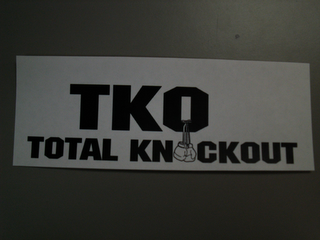 TKO TOTAL KNOCKOUT logo