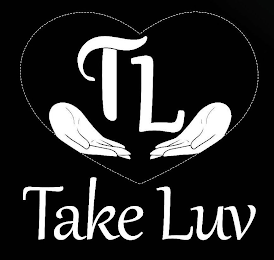 TL TAKE LUV logo