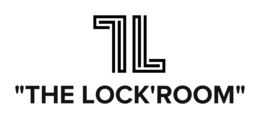 TL "THE LOCK'ROOM" logo