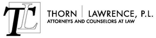 TL THORN LAWRENCE, P. L. ATTORNEYS AND COUNSELORS AT LAW logo