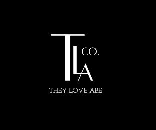 TLA CO. THEY LOVE ABE logo