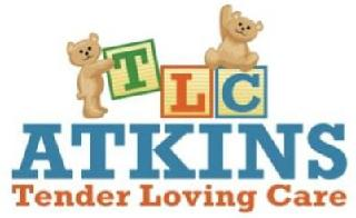 TLC ATKINS TENDER LOVING CARE logo