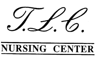 T.L.C. NURSING CENER logo