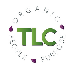TLC ORGANIC-PEOPLE-PURPOSE logo