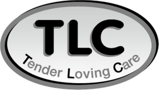 TLC TENDER LOVING CARE logo