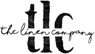 TLC THE LINEN COMPANY logo