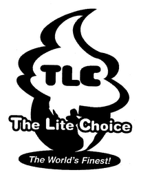 TLC THE LITE CHOICE THE WORLD'S FINEST! logo