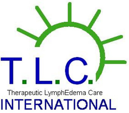 T.L.C. THERAPEUTIC LYMPHEDEMA CARE INTERNATIONAL logo
