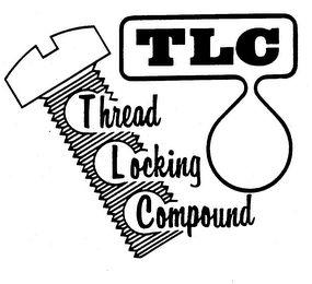 TLC THREAD LOCKING COMPOUND logo