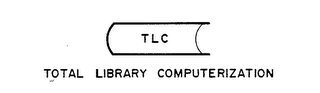 TLC TOTAL LIBRARY COMPUTERIZATION logo
