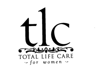 TLC TOTAL LIFE CARE FOR WOMEN logo