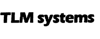 TLM SYSTEMS logo