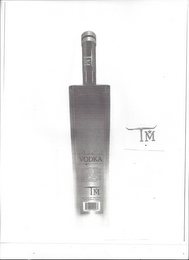 TM BLACK EYED VODKA DISTILLED FROM BLACK-EYED DISTILLED BY TREYMARK FORT WORTH, TEXAS logo