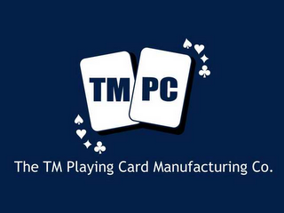 TM PC THE TM PLAYING CARD MANUFACTURING CO. logo