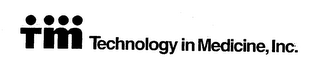 TM TECHNOLOGY IN MEDICINE, INC. logo