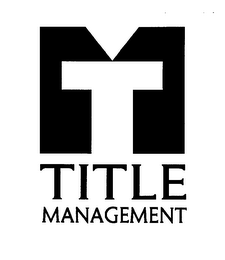 TM TITLE MANAGEMENT logo