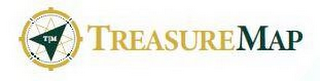 TM TREASURE MAP logo
