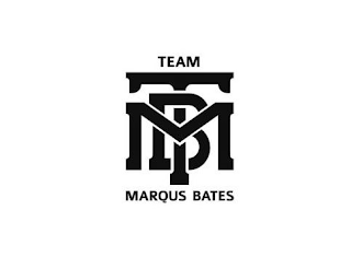 TMB TEAM MARQUS BATES logo
