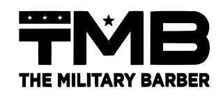 TMB THE MILITARY BARBER logo