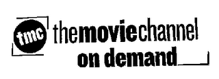 TMC THE MOVIE CHANNEL ON DEMAND logo