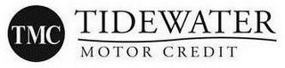 TMC TIDEWATER MOTOR CREDIT logo
