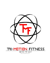 TMF TRI-MOTION FITNESS WWW.TRIMOTIONFITNESS.COM logo