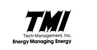 TMI TECH-MANAGEMENT, INC. ENERGY MANAGING ENERGY logo