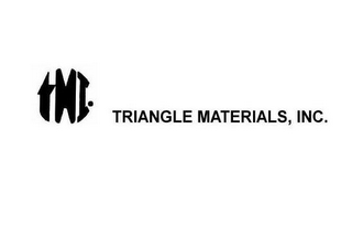 TMI. TRIANGLE MATERIALS, INC. logo